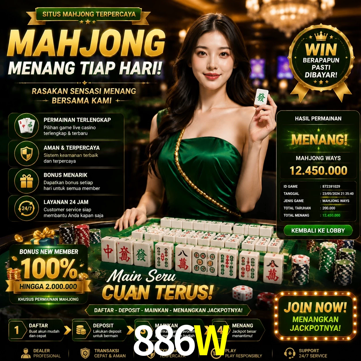 Cashback VIP 886W - reembolso semanal